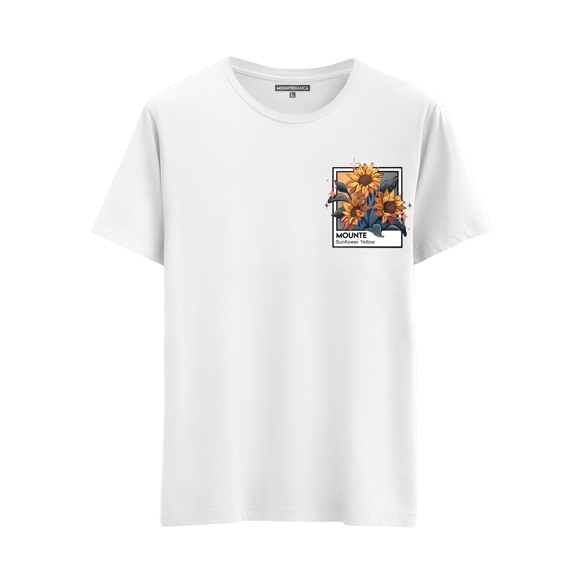 T-shirt girasole, t-shirt da donna, regalo per lei, regalo per lui, t