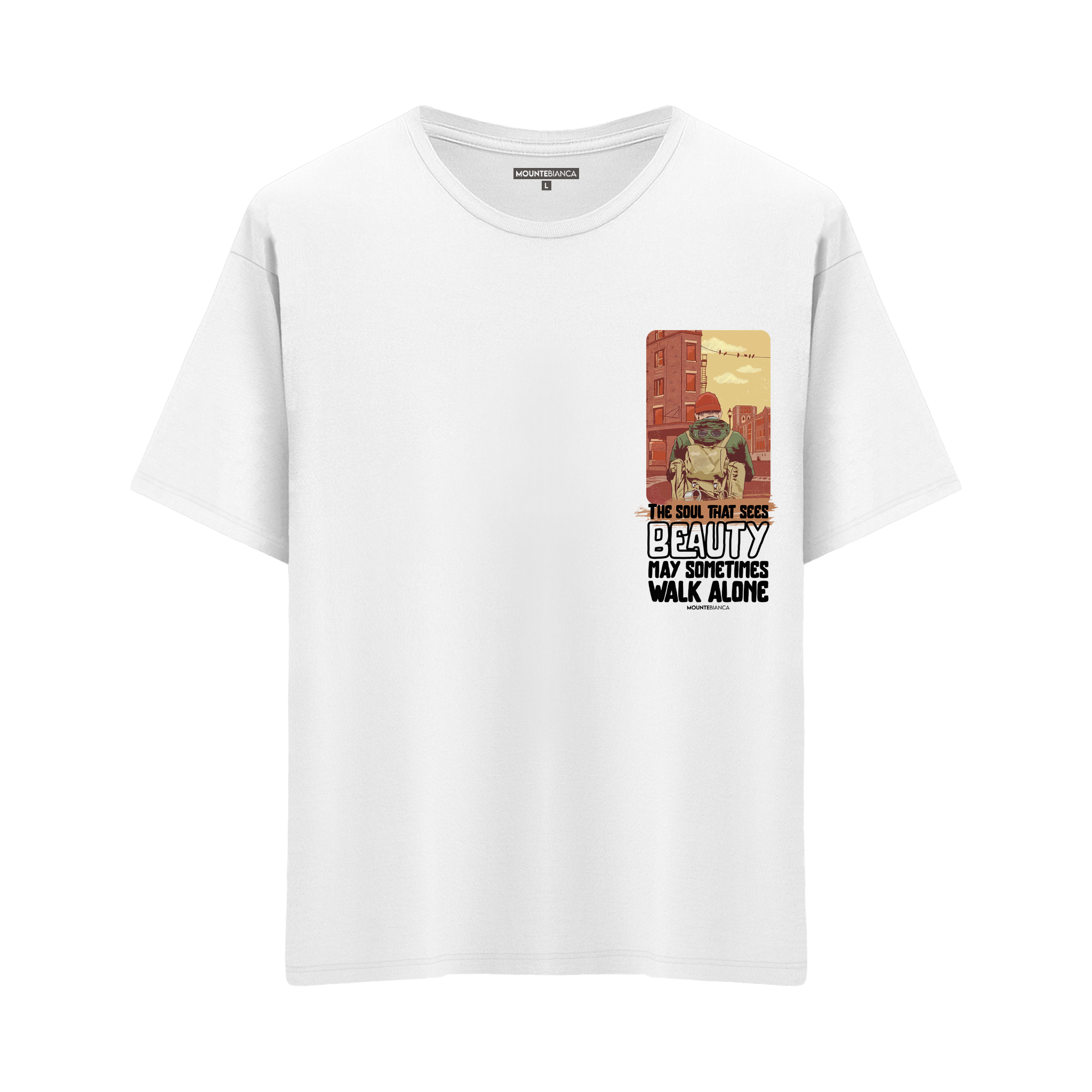 Alone  - Oversize T-shirt