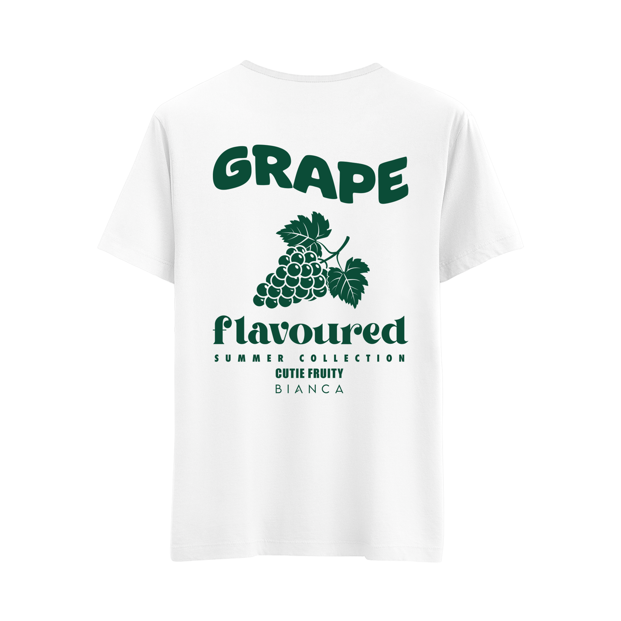 Basic Cotton Jersey Grapes Relaxed T Shirt 600070842owt