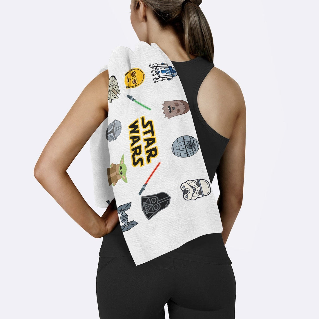 Star Wars Icons Spor Havlusu