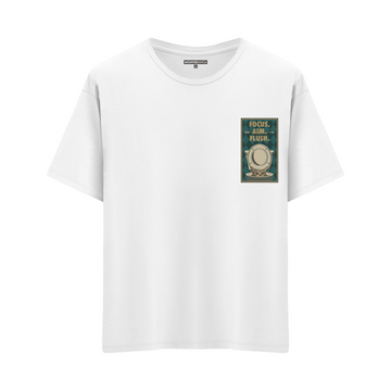 Focus Aim Flush - Oversize T-shirt
