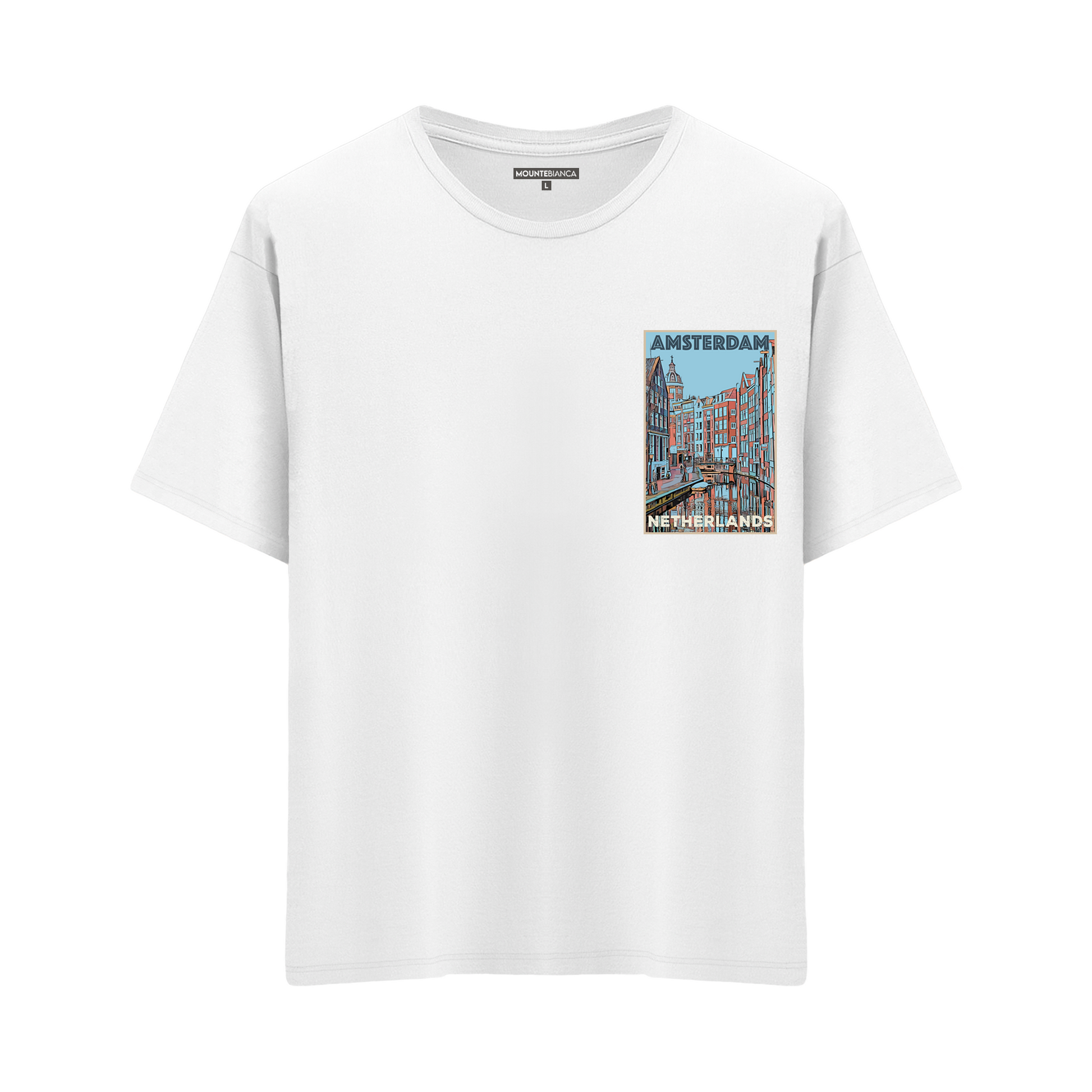 Amsterdam store t shirt white hotsell