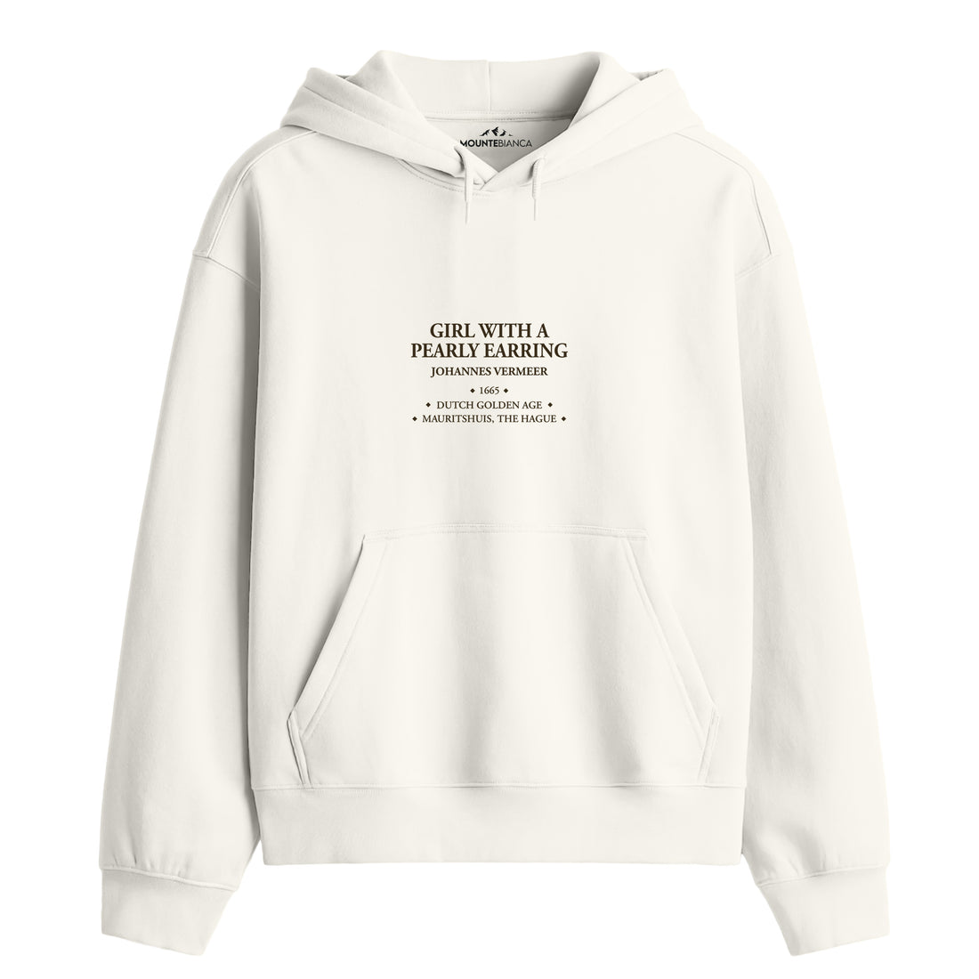 Girl with a Pearl Earring - Premium Hoodie