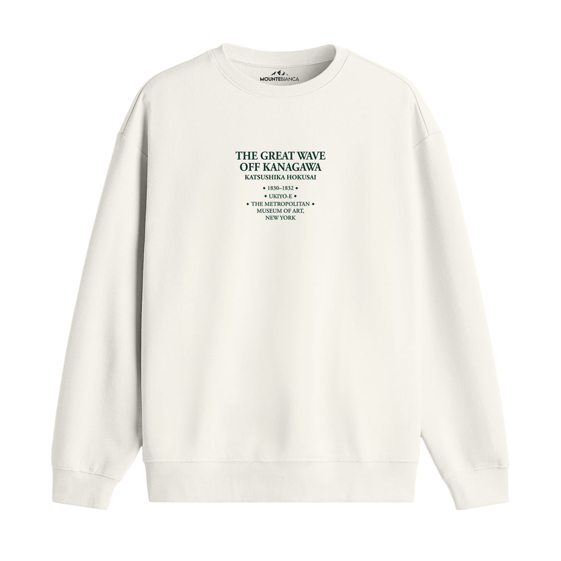 The Great Wave off Kanagawa - Premium Sweatshirt