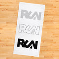 Run / Beyaz Spor Havlusu