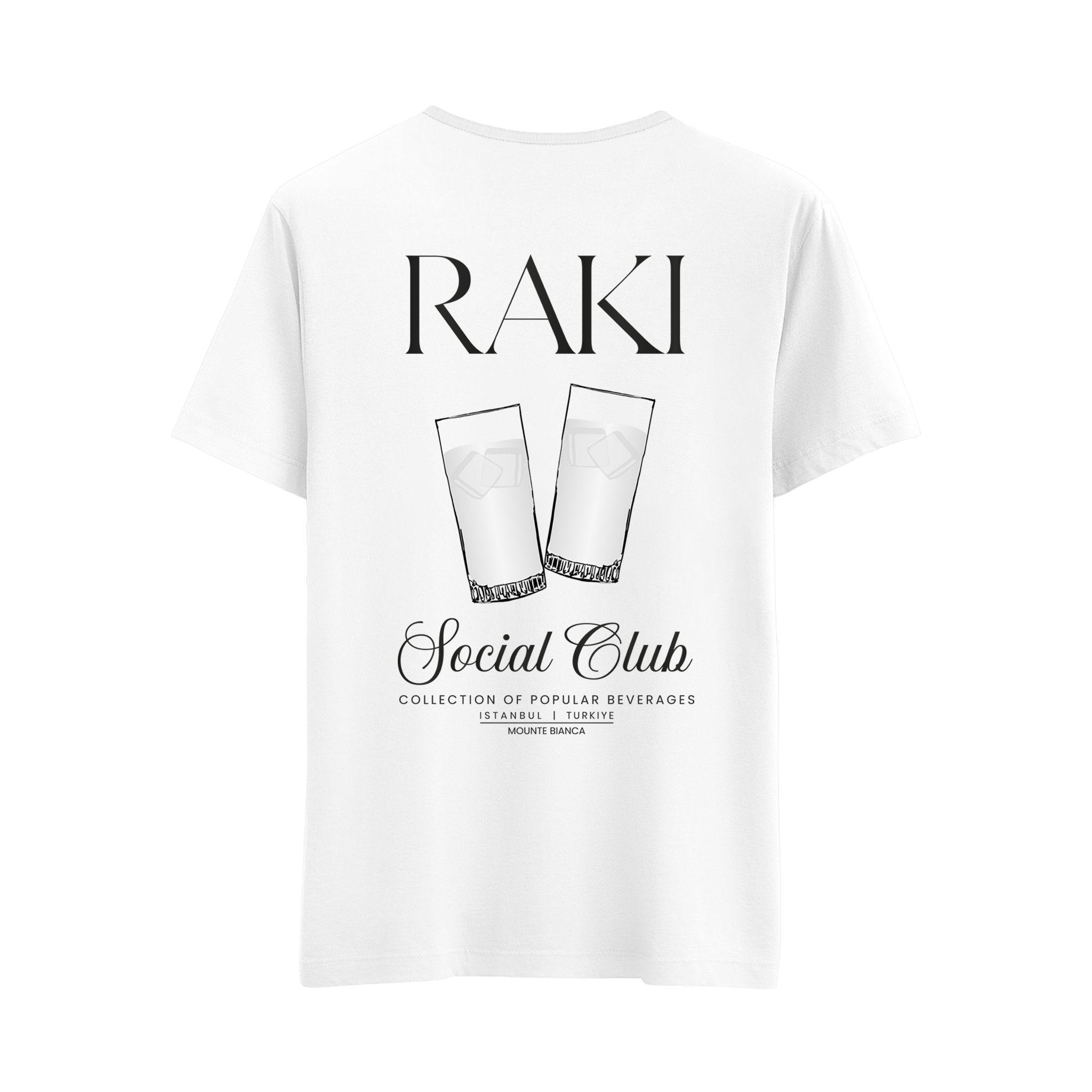 Adam Raki Merch Rakı - Regular Fit T-shirt