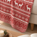 Red Santa Polar Tv Battaniyesi