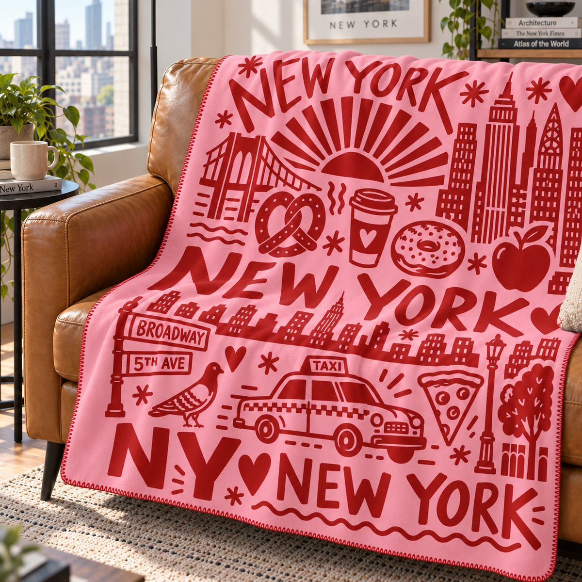 New York Daydream Polar TV Battaniyesi