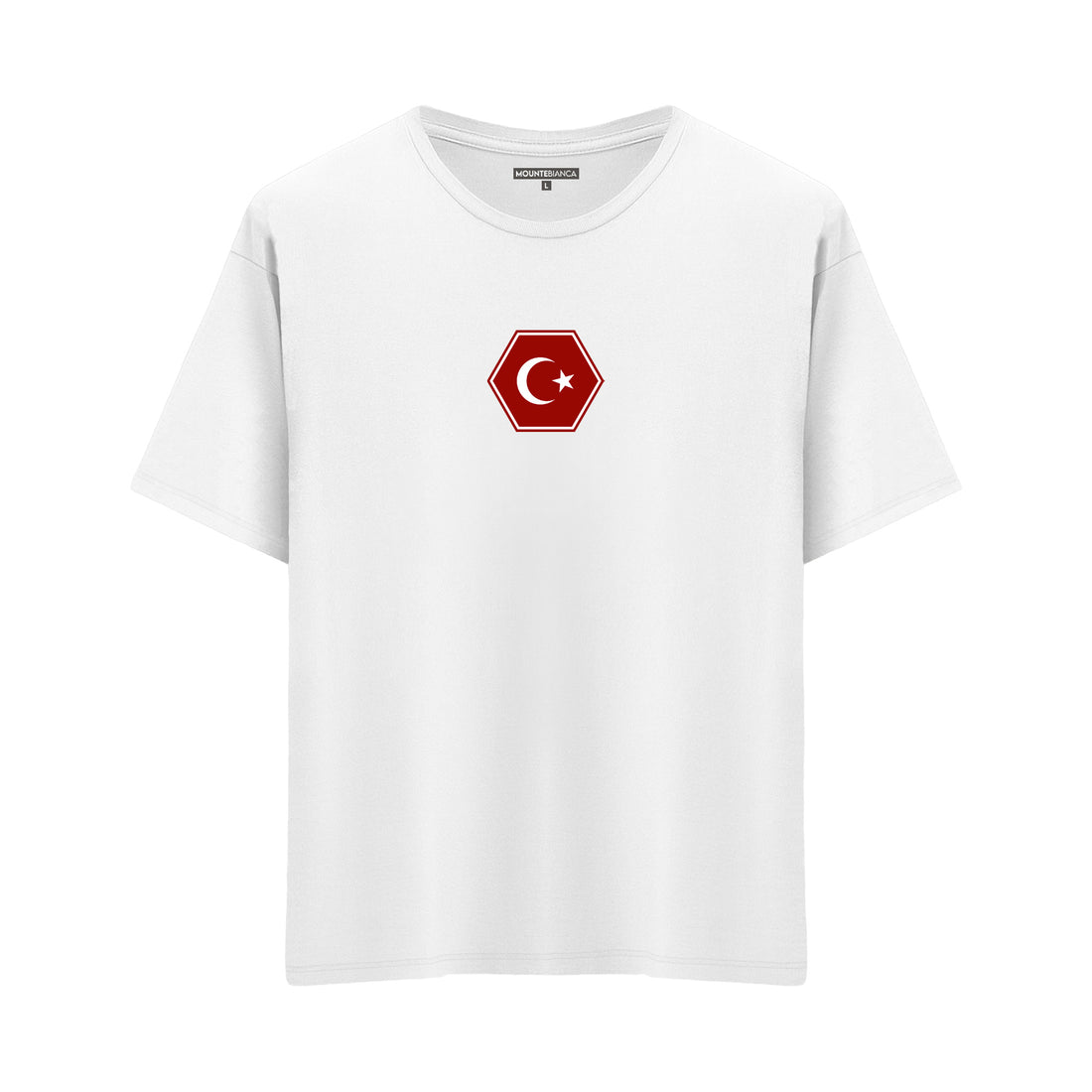Anadolu Motif Futbol Topu - Oversize T-shirt