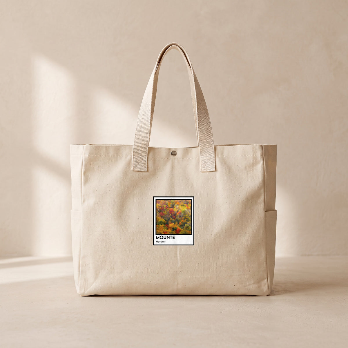 Autumn - Çıtçıtlı Tote Bag