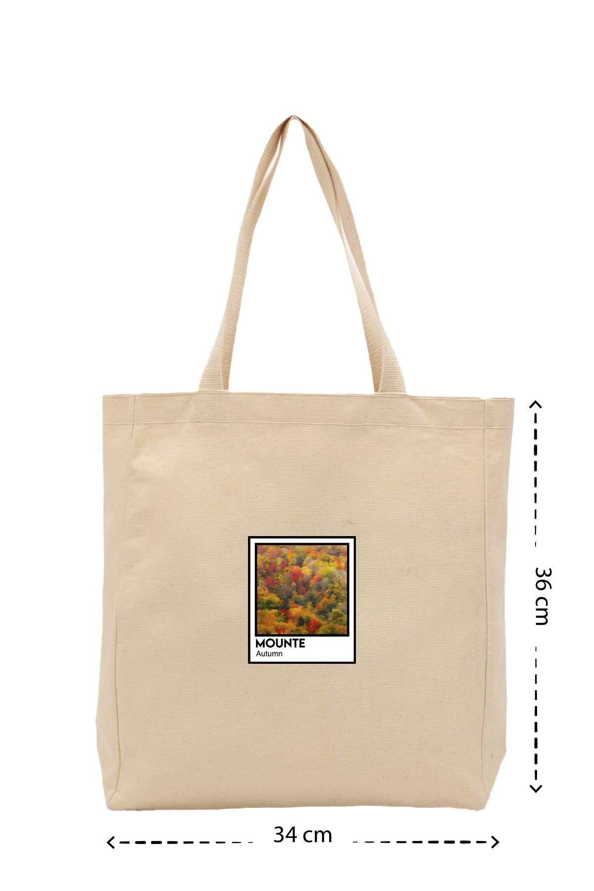 Autumn - Kanvas Çanta - Krem