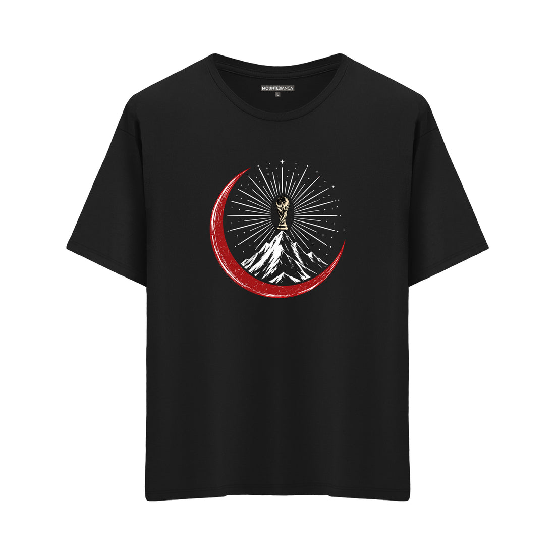 Ay Yıldız Zirve - Oversize T-shirt