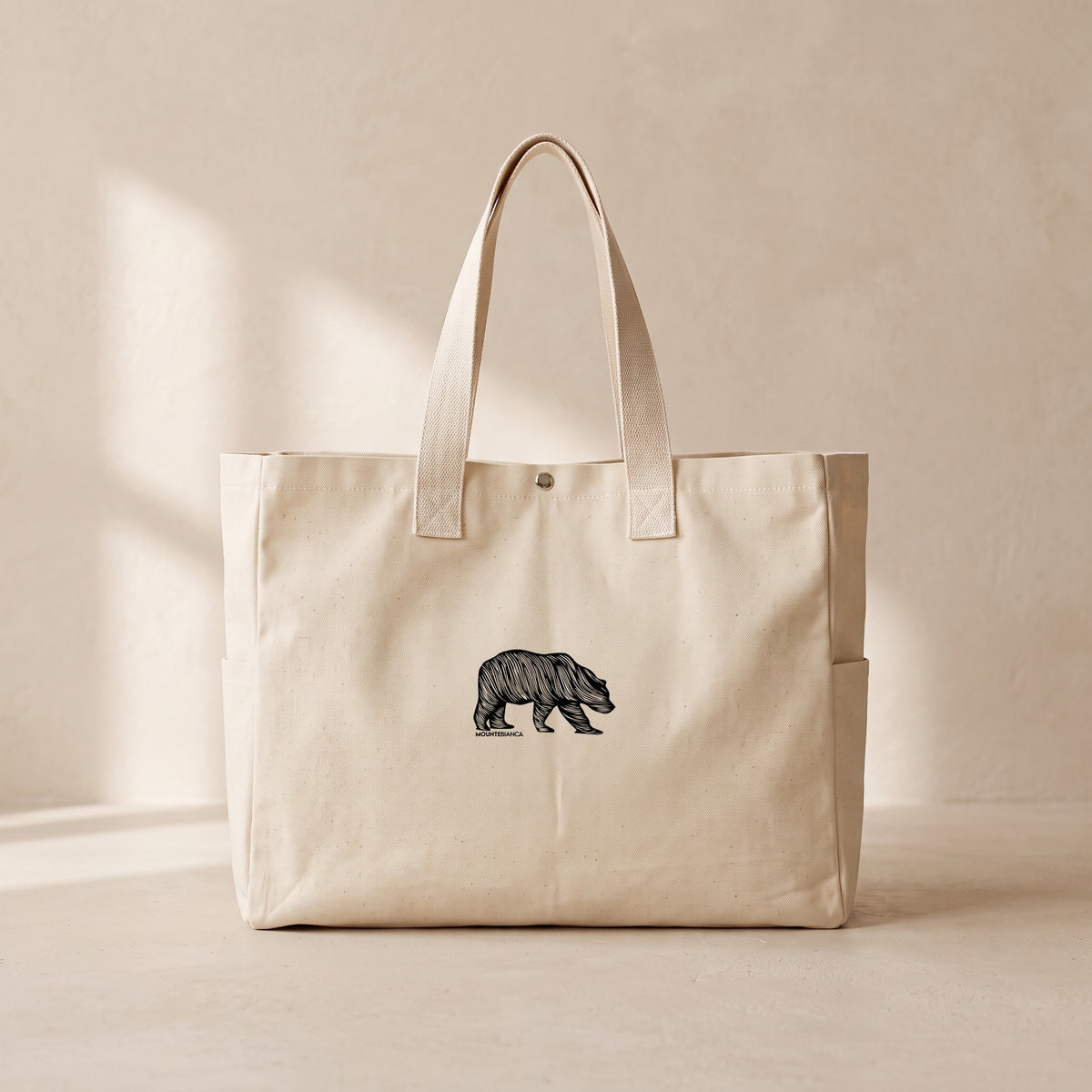 Bear - Çıtçıtlı Tote Bag