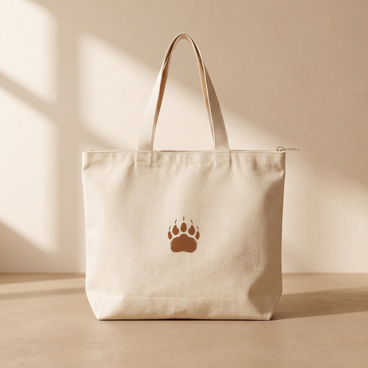 Bearpath - Fermuarlı Tote Bag