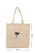 Bird - Kanvas Çanta - Krem