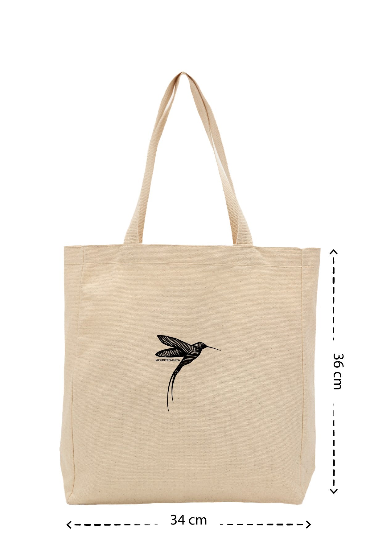 Bird - Kanvas Çanta - Krem