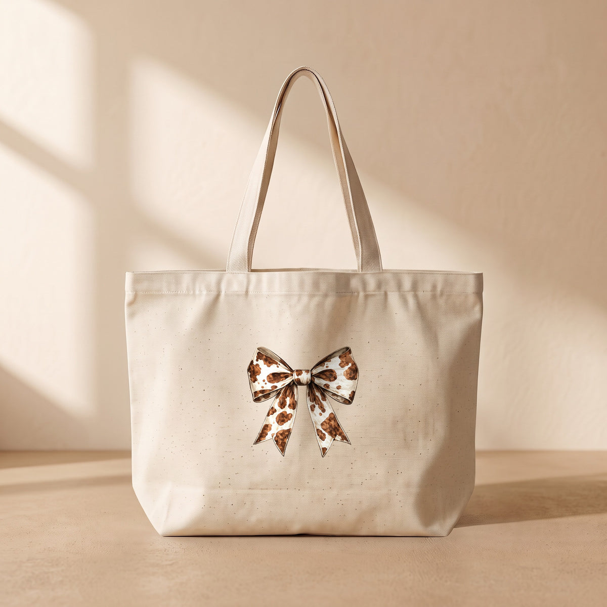 Crema Bow - Tote Bag