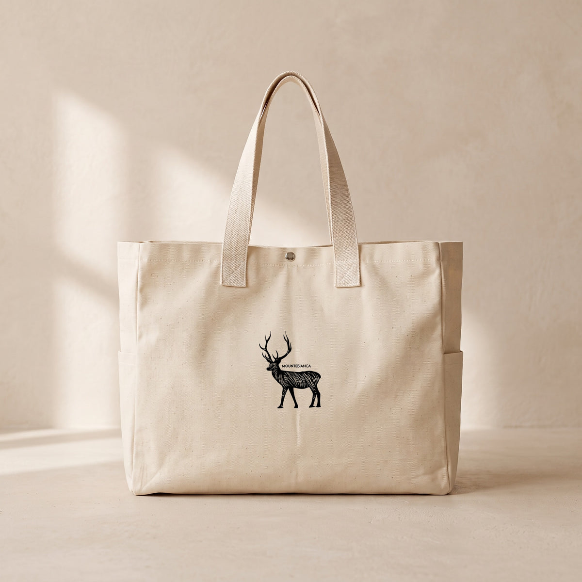 Deer - Çıtçıtlı Tote Bag
