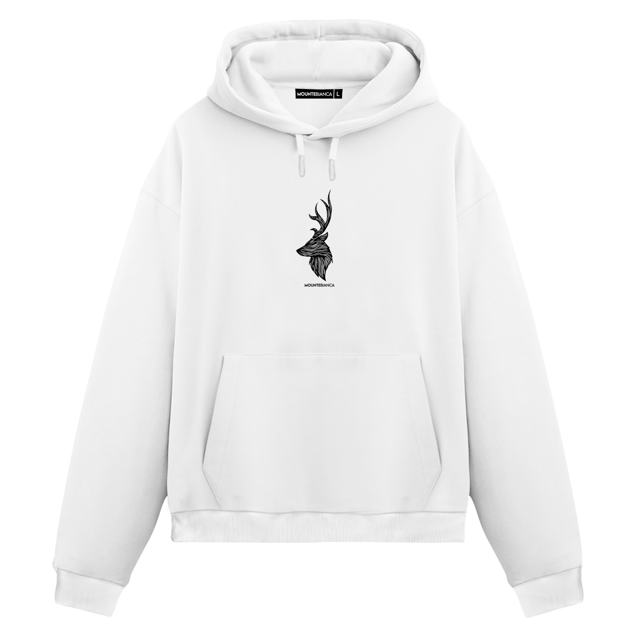 【COSYHARU】Deer boxy hoodie 