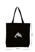 Dolphin - Kanvas Çanta - Siyah