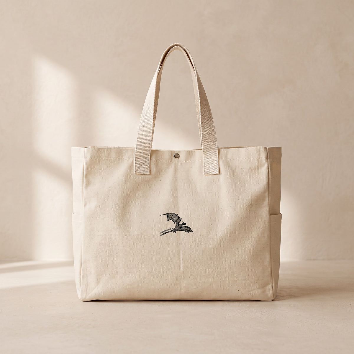 Dragon - Çıtçıtlı Tote Bag