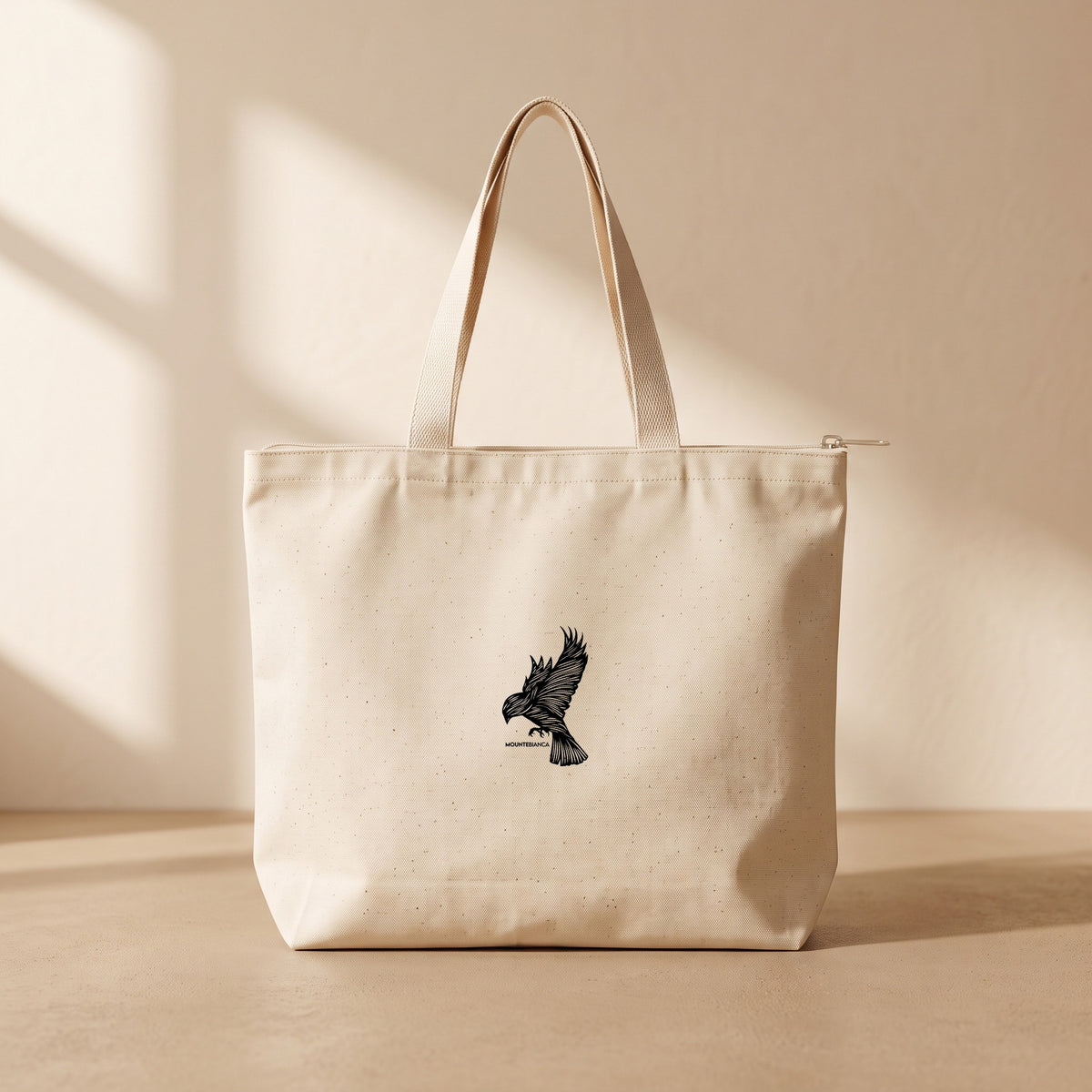 Eagle - Fermuarlı Tote Bag