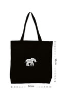 Elephant - Kanvas Çanta - Siyah