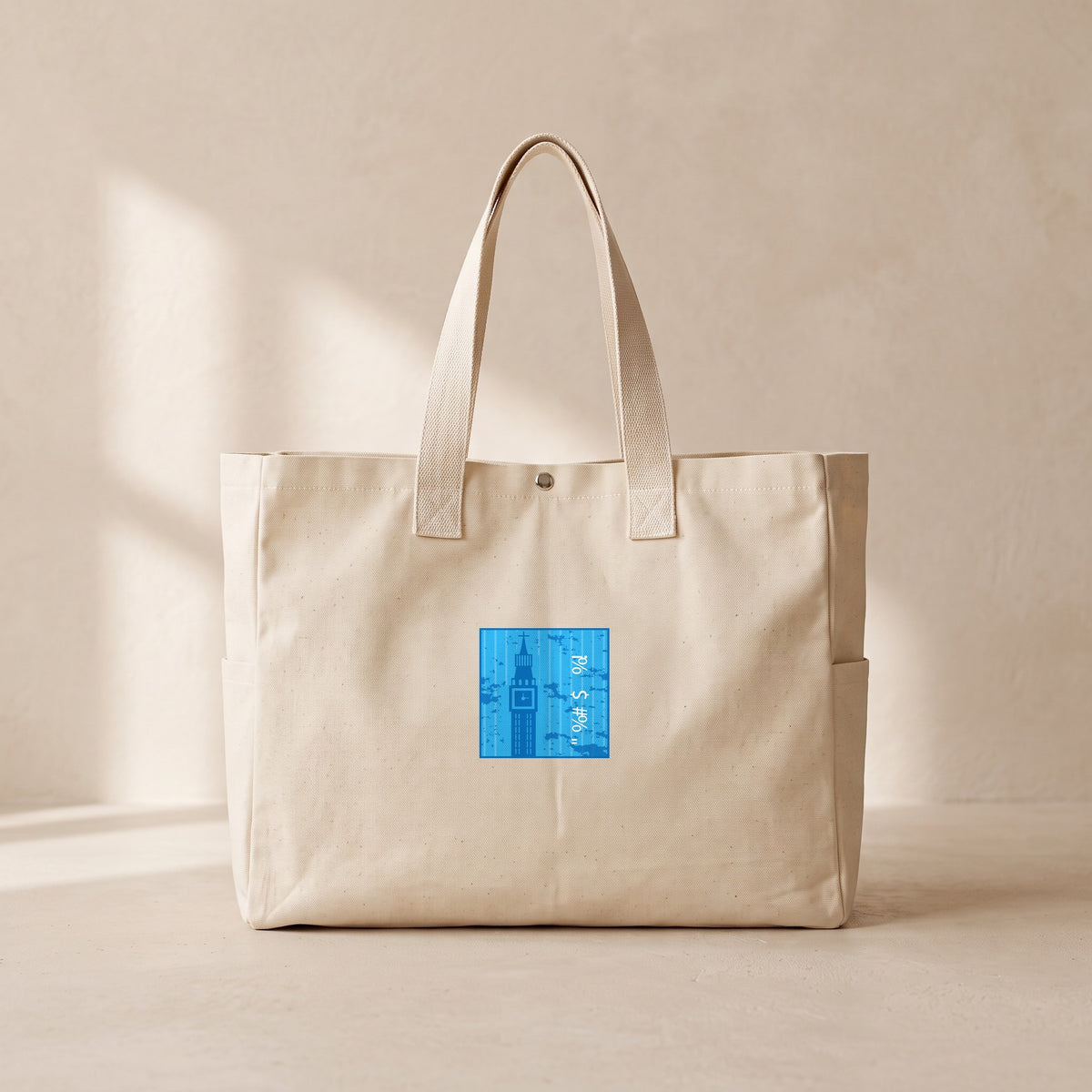 England - Çıtçıtlı Tote Bag