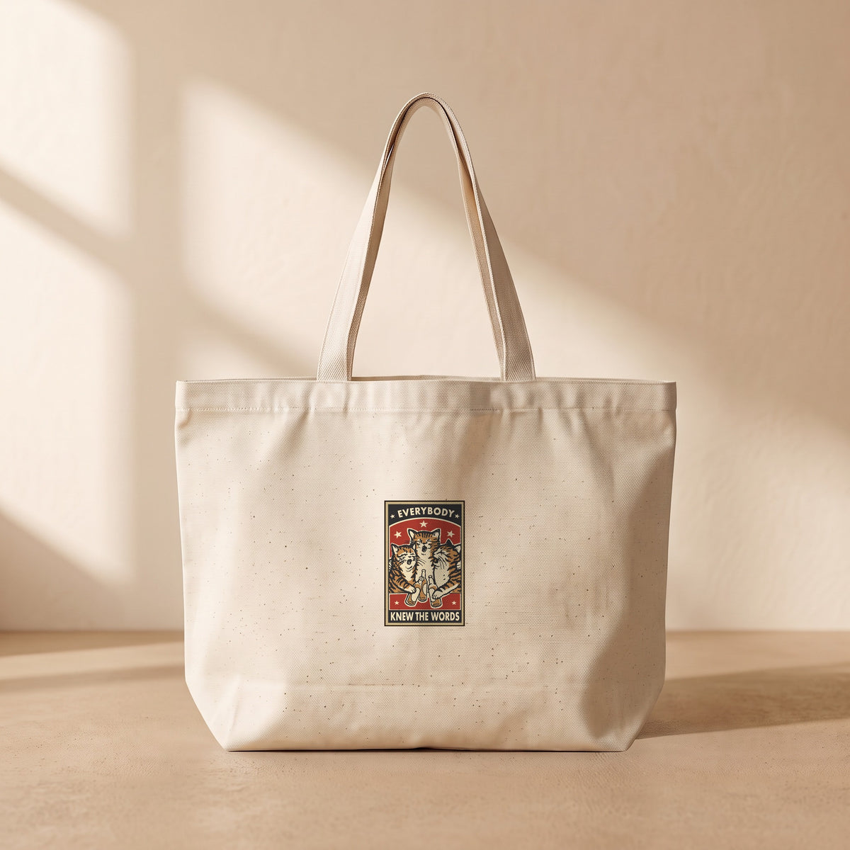 Everbody Knew The Word - Tote Bag