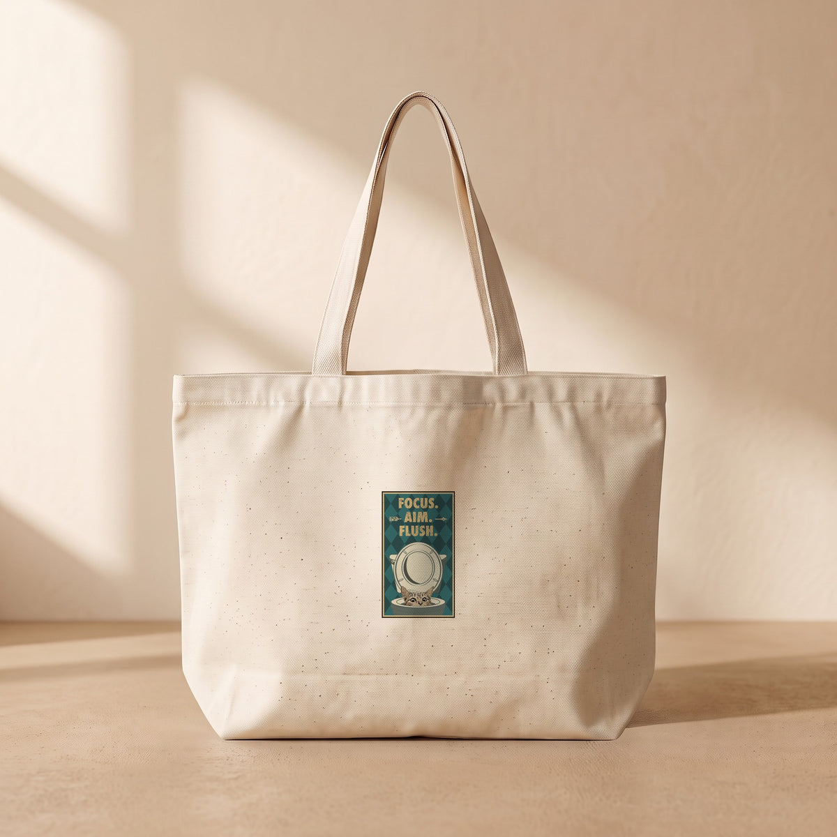 Focus Aim Flush - Tote Bag