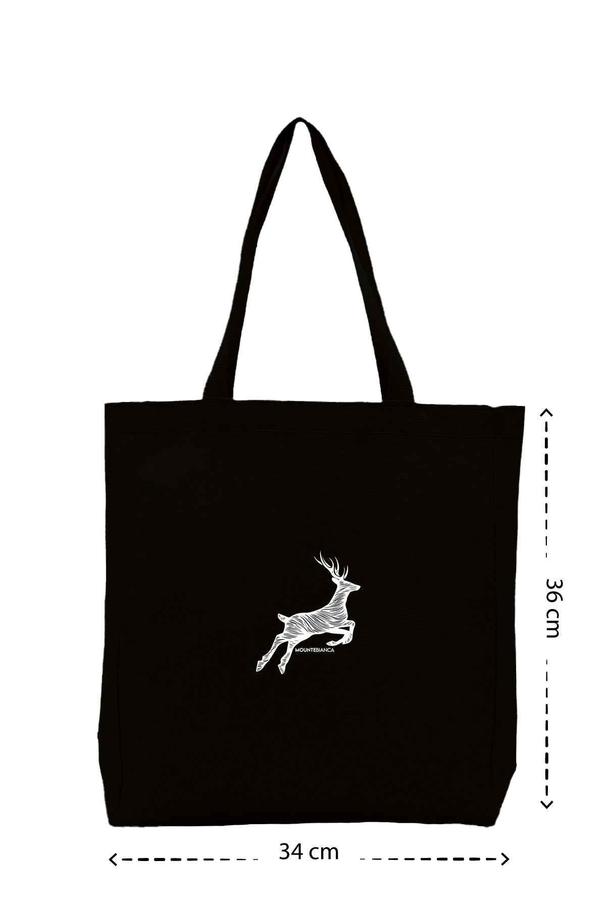 Gazelle - Kanvas Çanta - Siyah