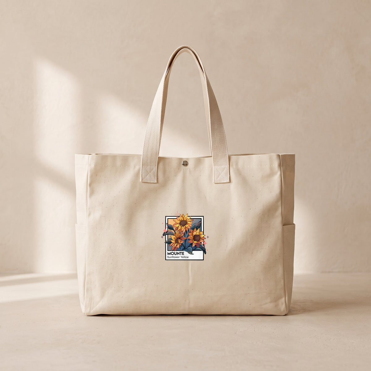 Girasole - Çıtçıtlı Tote Bag