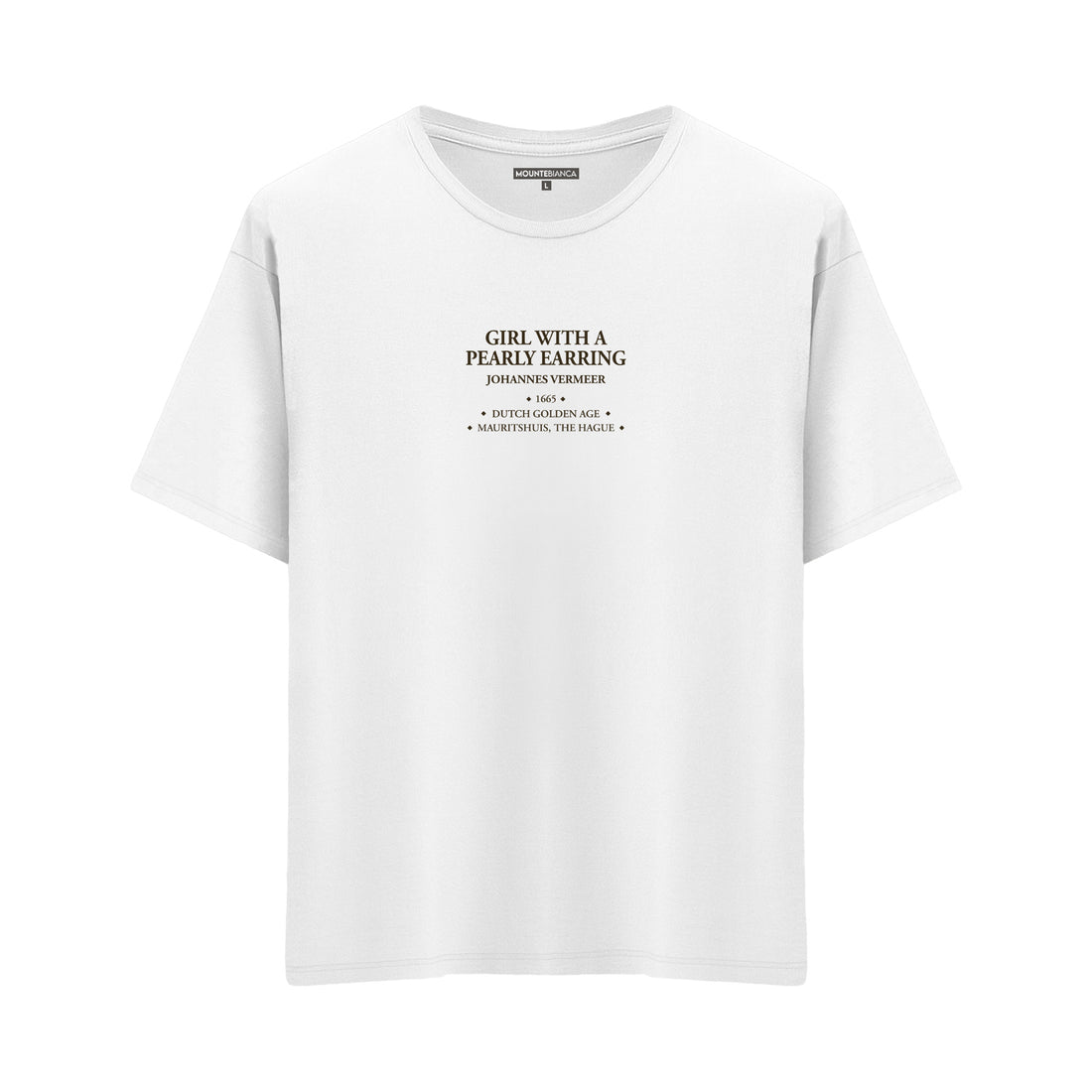 Girl with a Pearl Earring - Oversize T-shirt