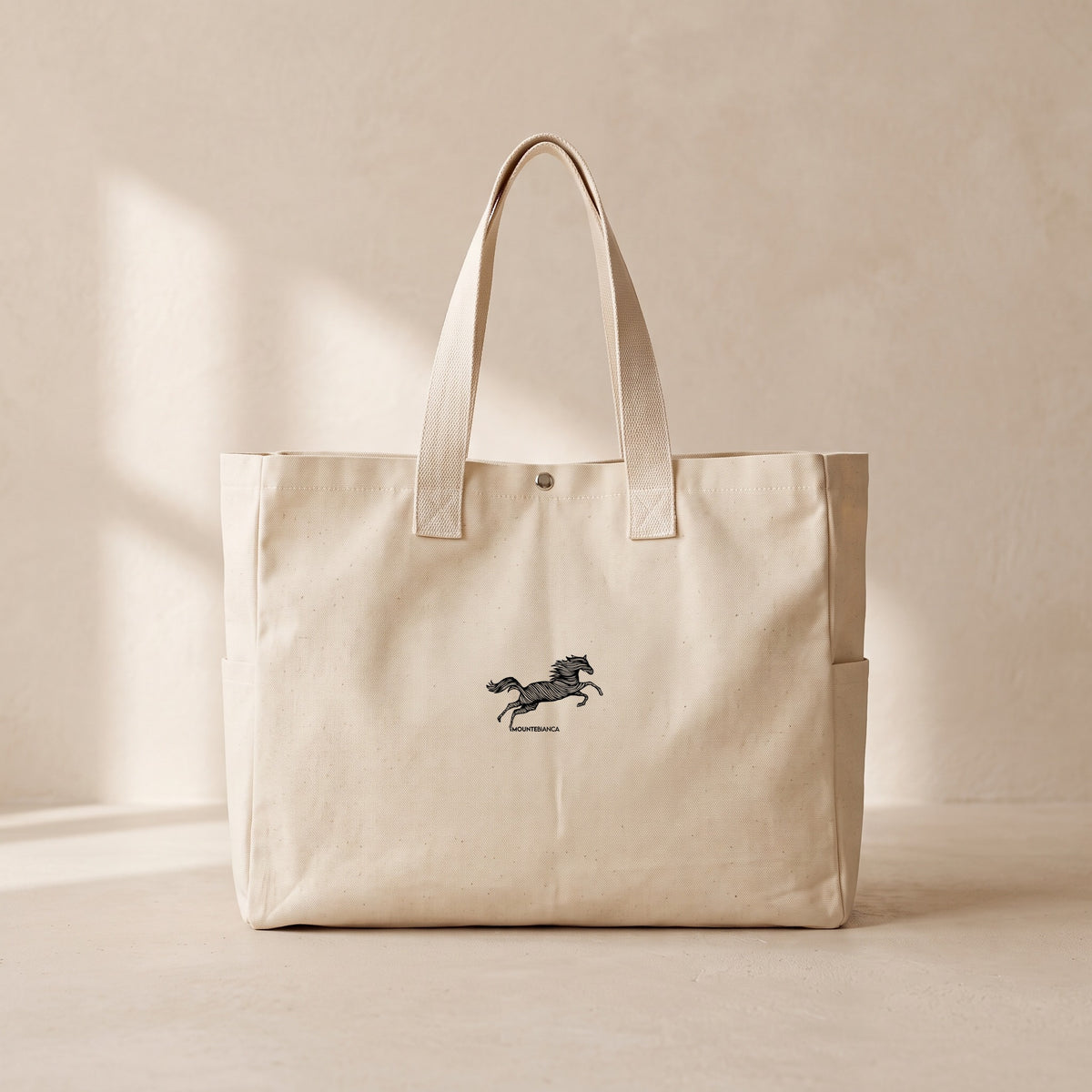 Horse - Çıtçıtlı Tote Bag