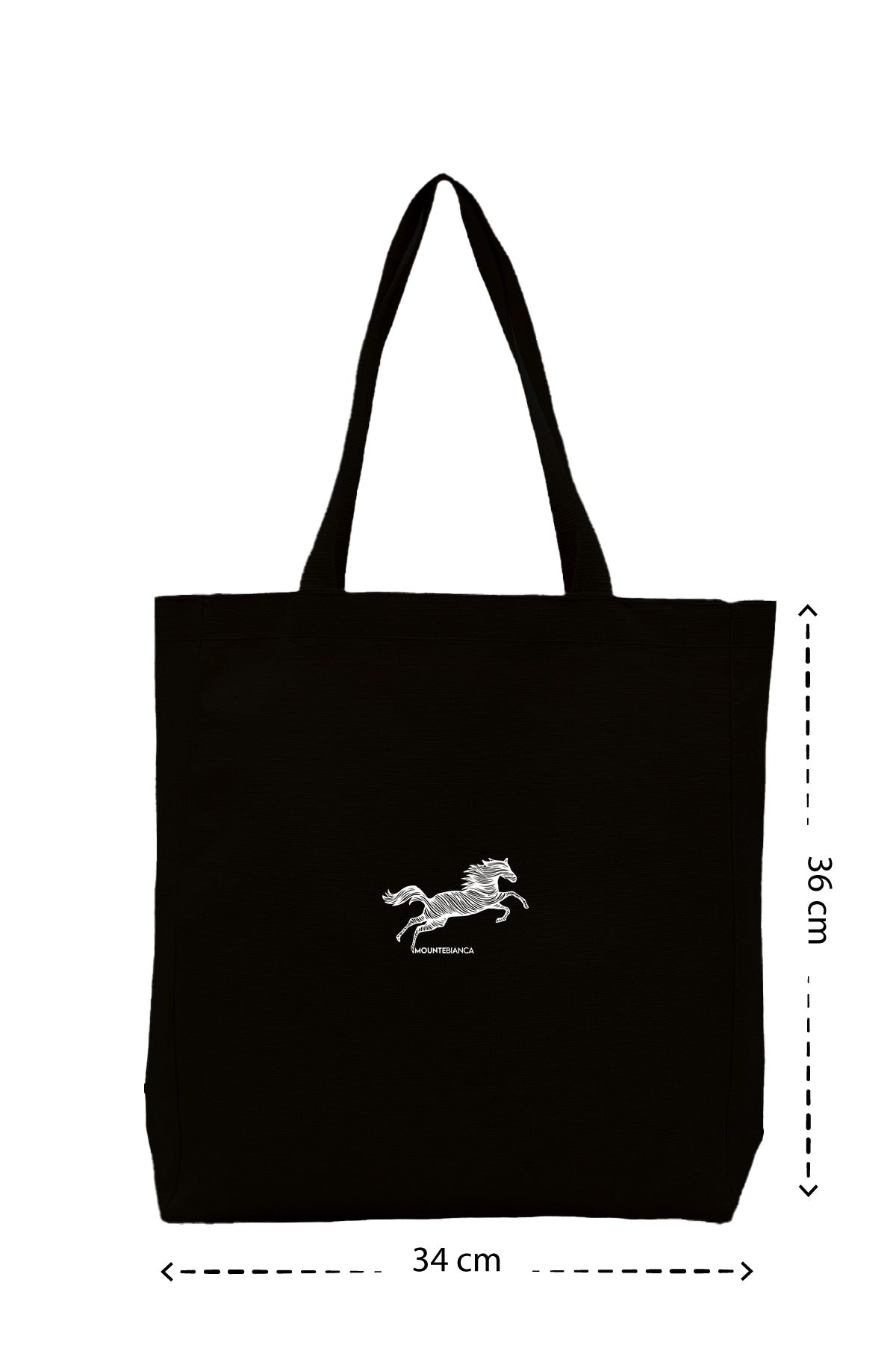 Horse - Kanvas Çanta - Siyah