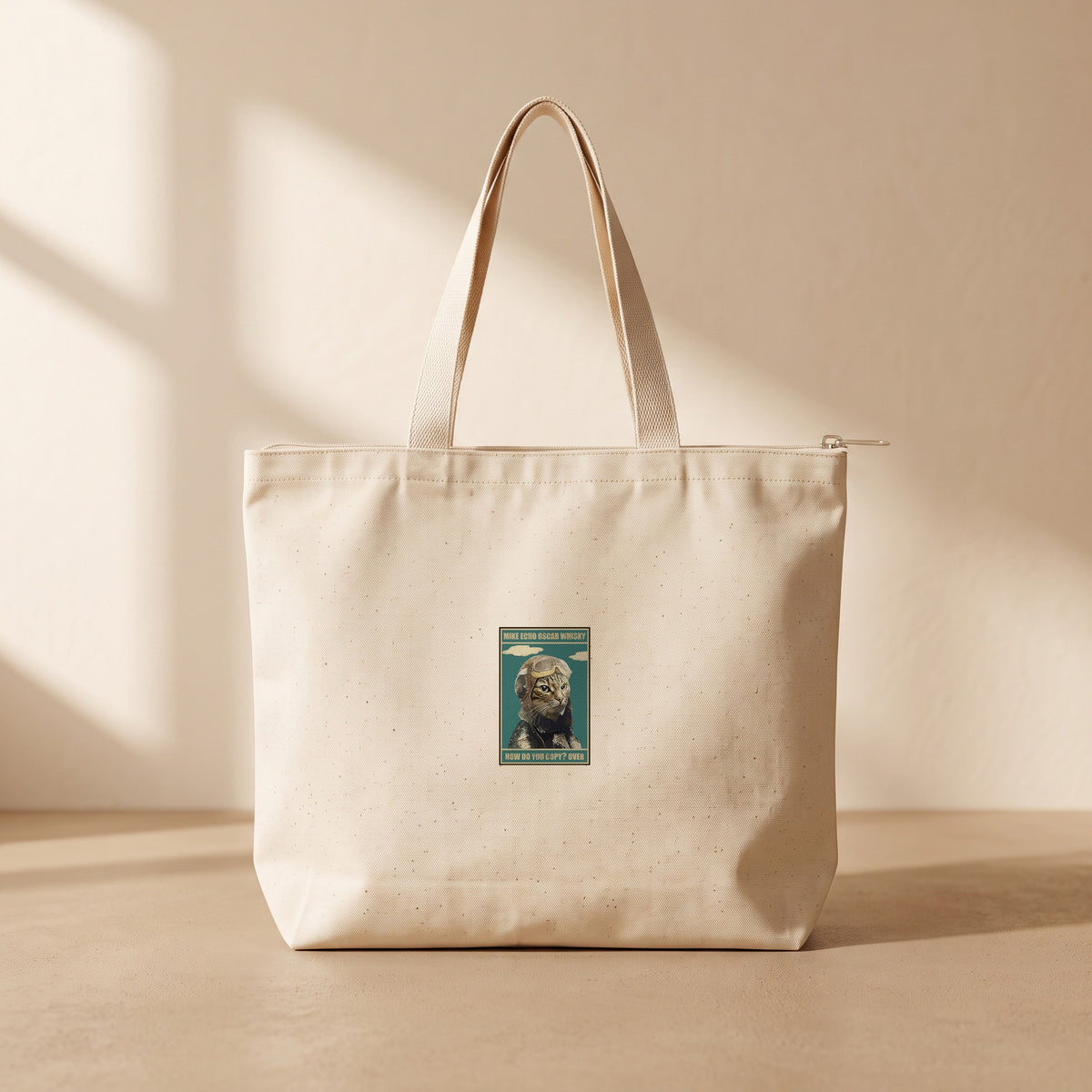 How Do You Copy - Fermuarlı Tote Bag