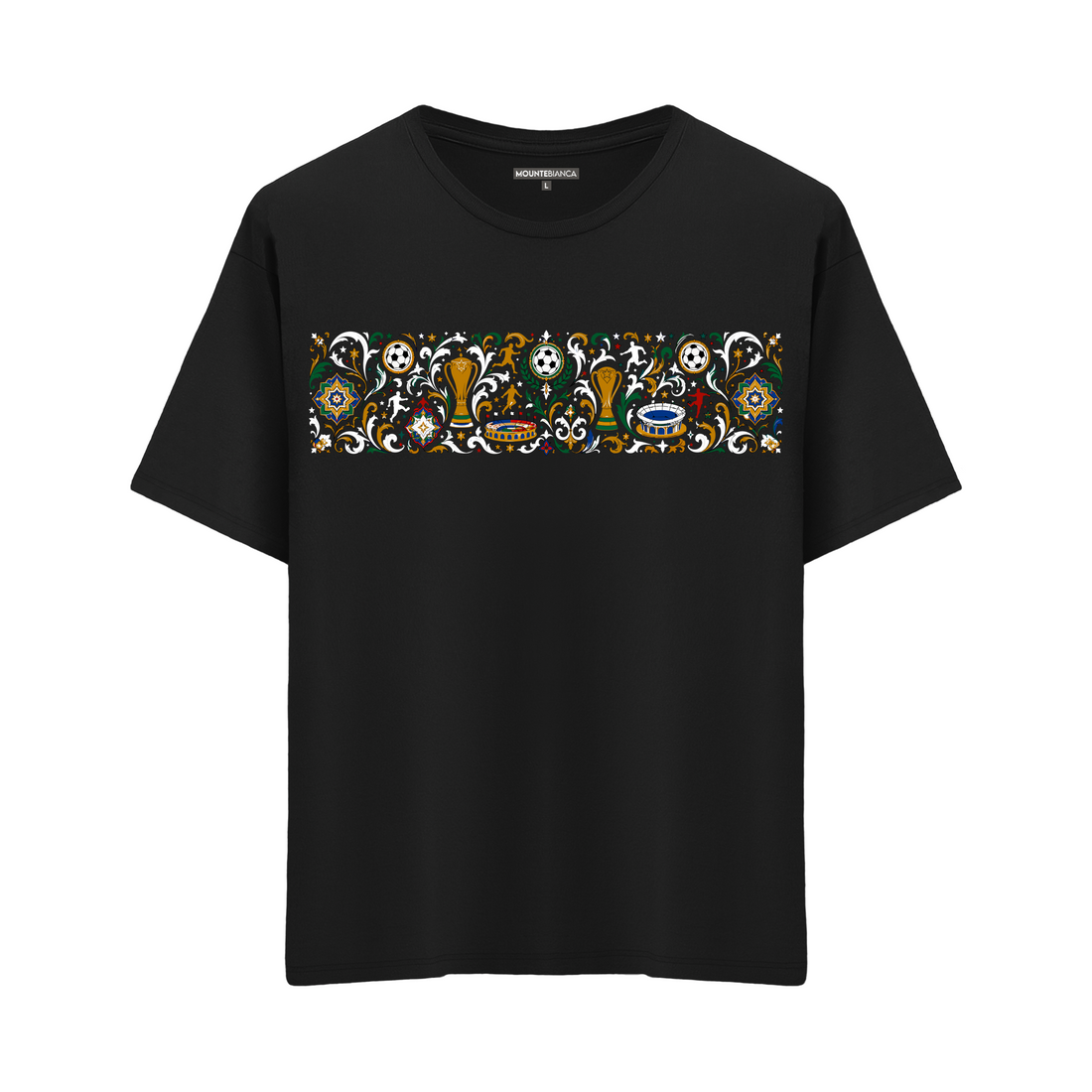 Kupa Motif - Oversize T-shirt