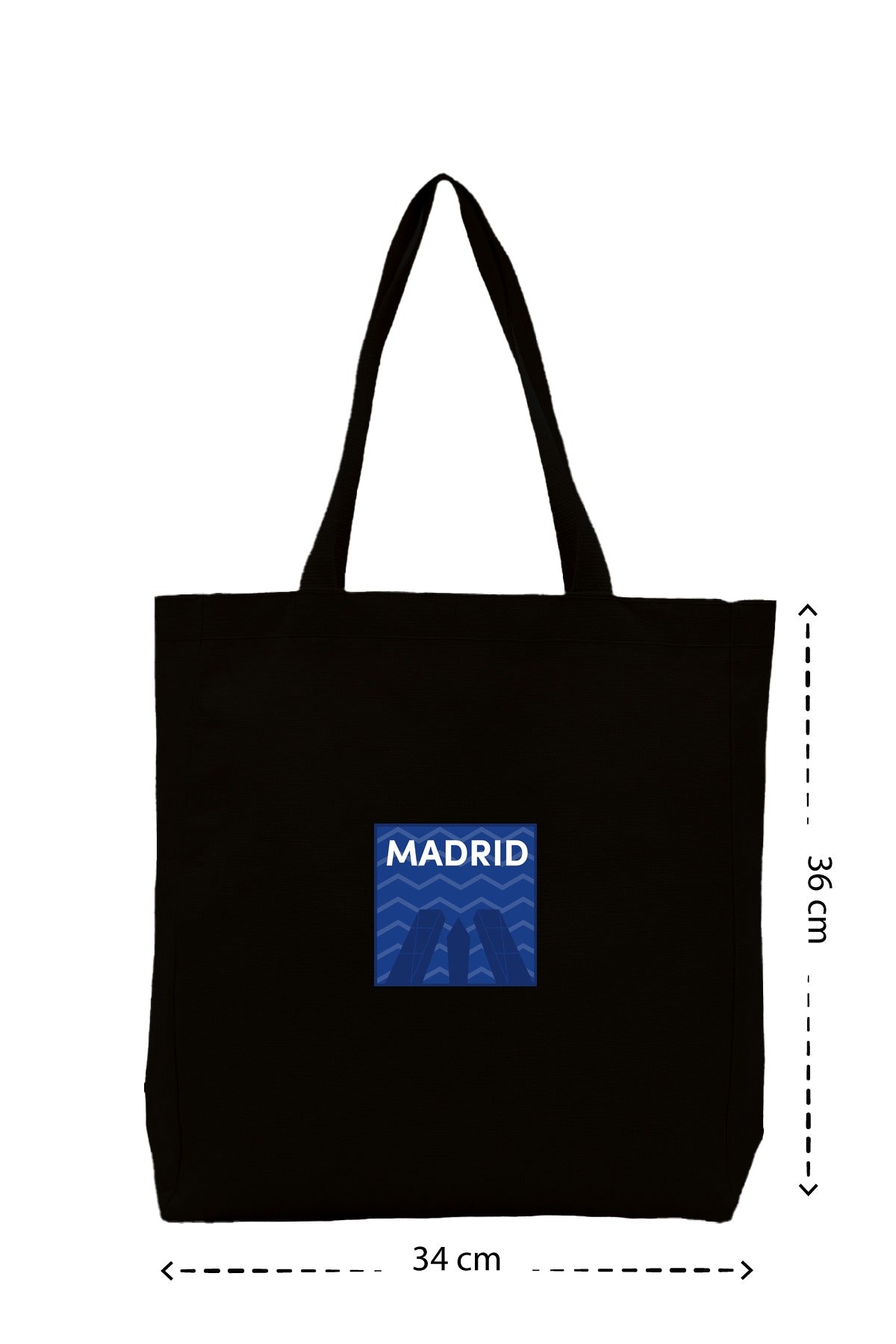 Madrid - Kanvas Çanta - Siyah