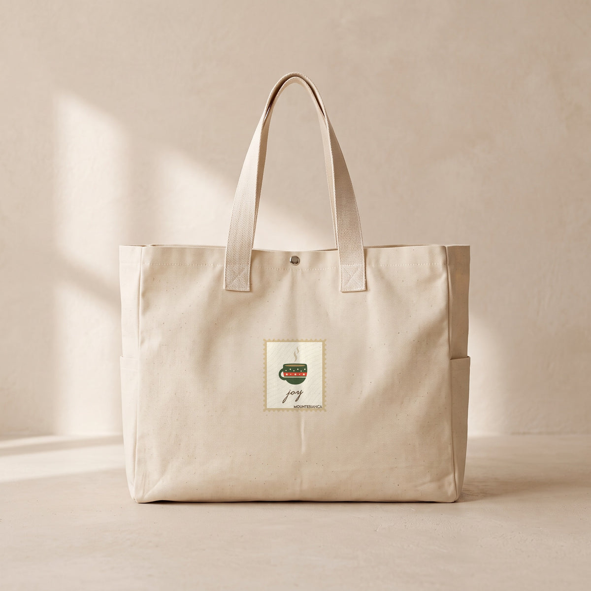 New Year Cup - Çıtçıtlı Tote Bag