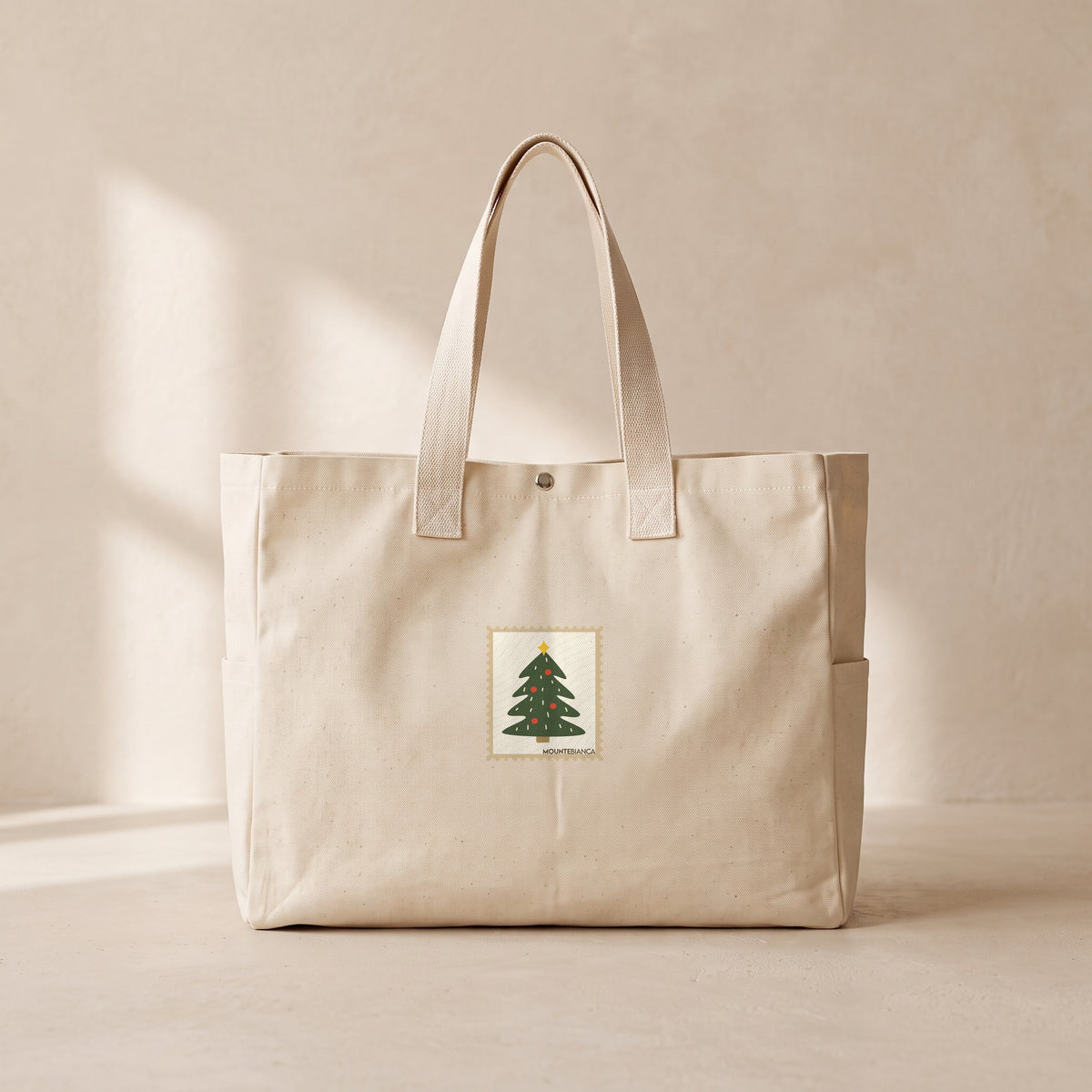 New Year Tree - Çıtçıtlı Tote Bag
