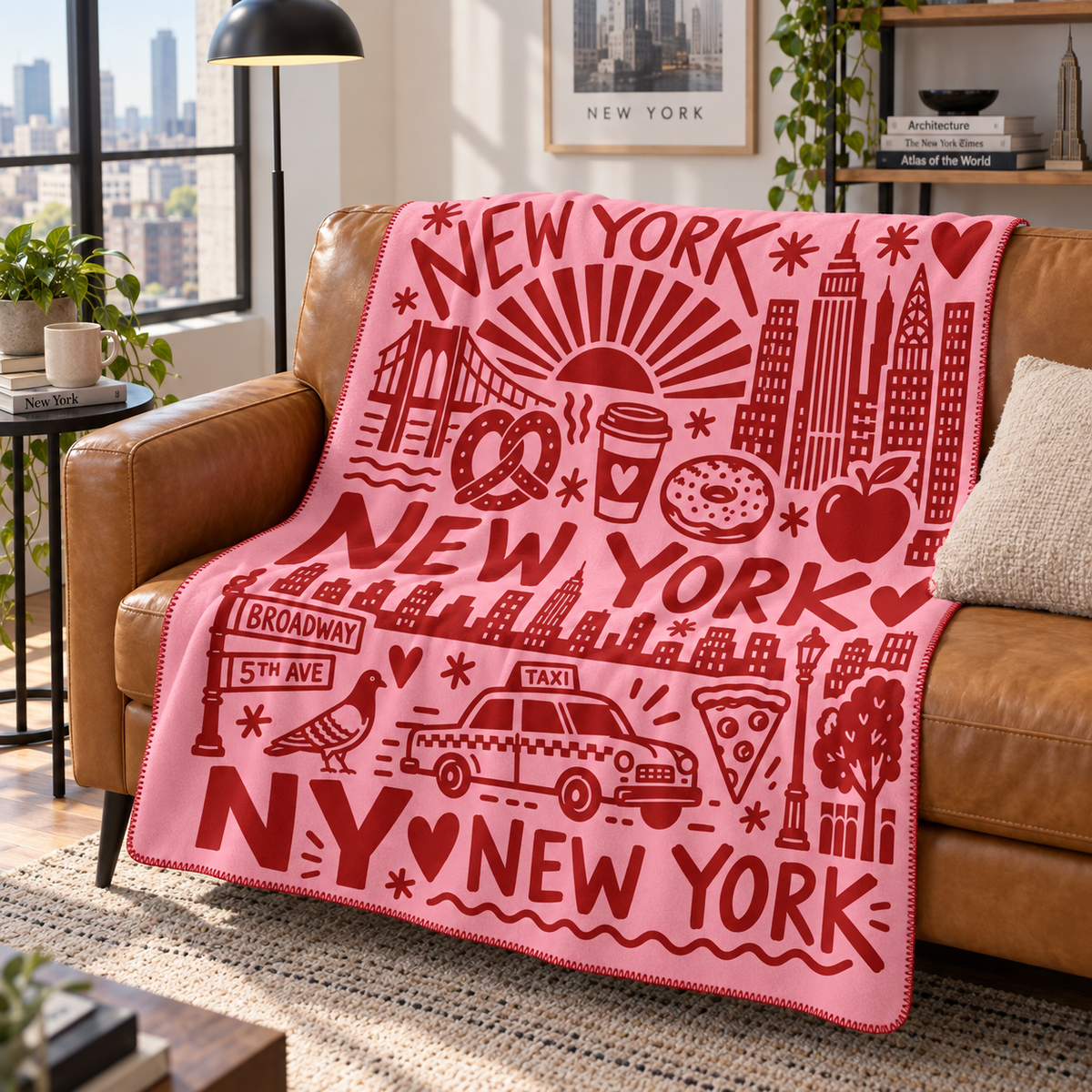 New York Daydream Polar TV Battaniyesi