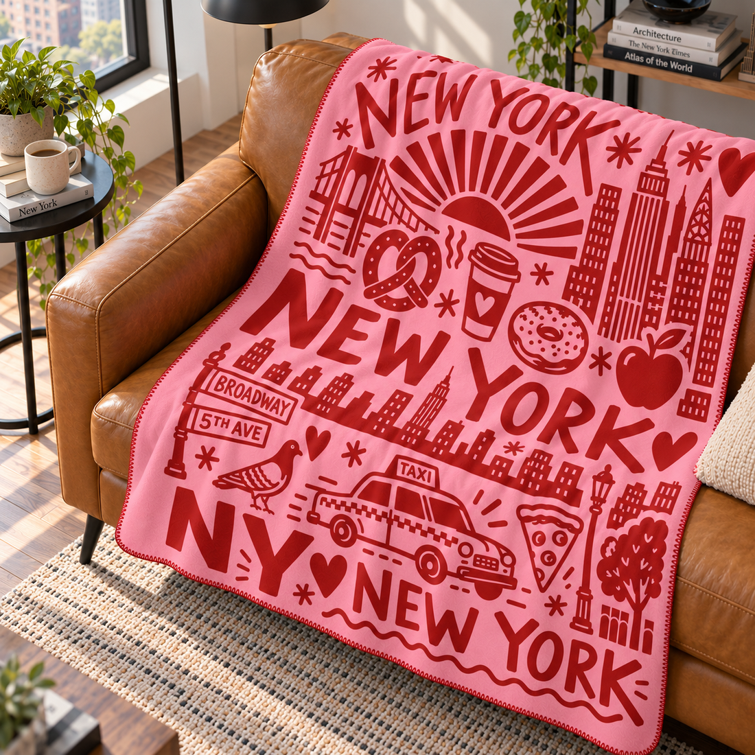 New York Daydream Polar TV Battaniyesi