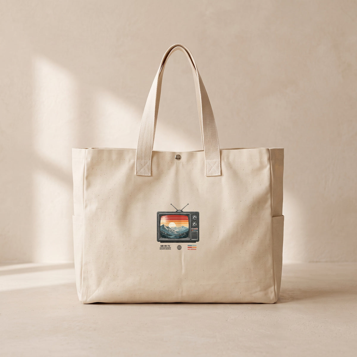 No Signal - Çıtçıtlı Tote Bag