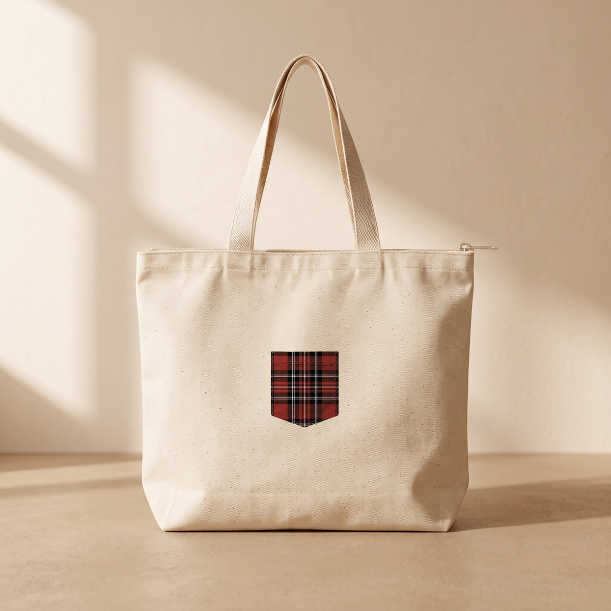 Rubino - Fermuarlı Tote Bag
