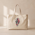 Serpente - Çıtçıtlı Tote Bag