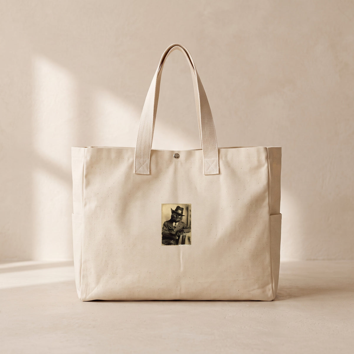 Signor Negro - Çıtçıtlı Tote Bag