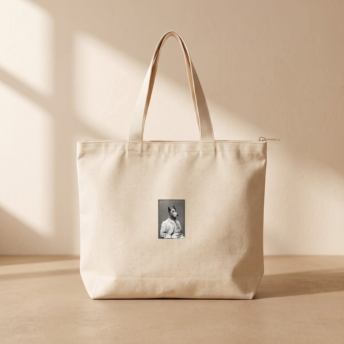 Signor Pericolo - Fermuarlı Tote Bag