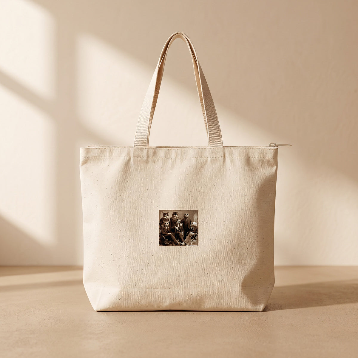 Signor Sicilia - Fermuarlı Tote Bag