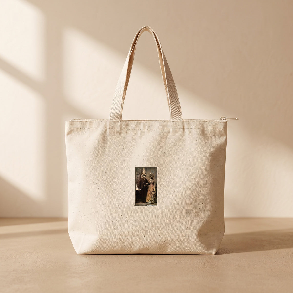 Signor Sposato - Fermuarlı Tote Bag