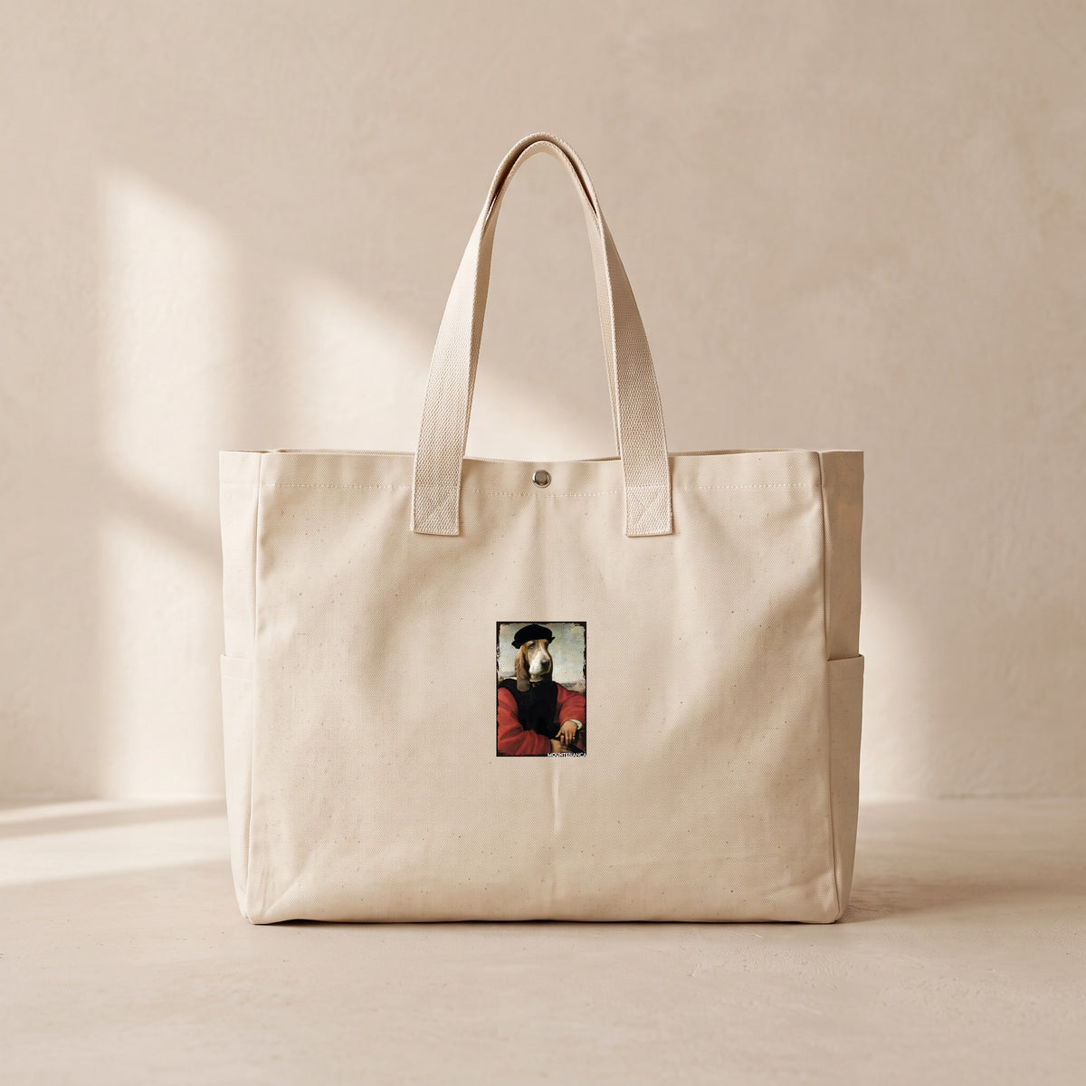 Signor Testa - Çıtçıtlı Tote Bag